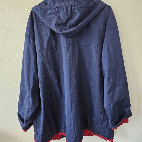 Vintage Oversized Nike Windbreaker Rain Resistant Jacket Size Medium - Picture 11 of 11